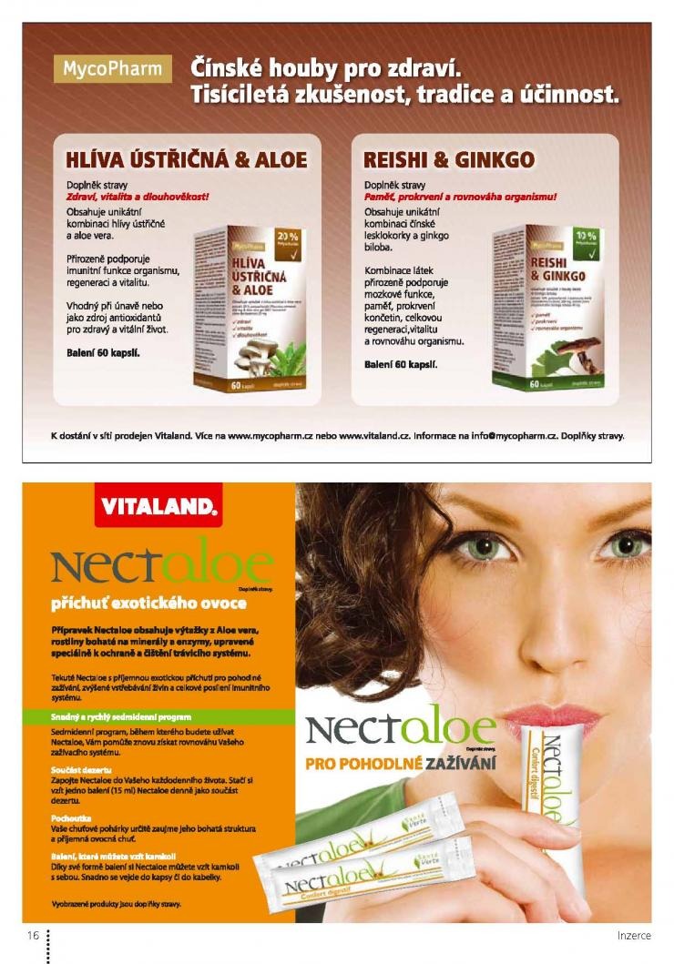 leták Vitaland strana 1 leták Vitaland strana 1