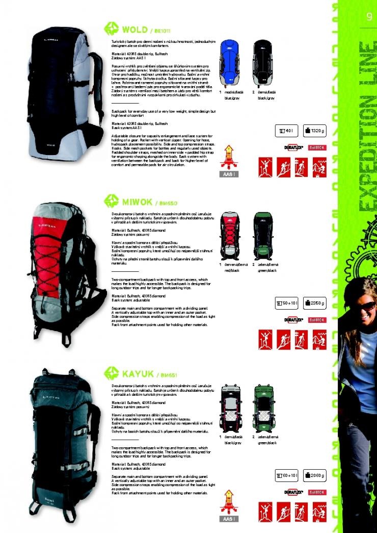 leták Loap katalog batohy a stany strana 1 leták Loap katalog batohy a stany strana 1
