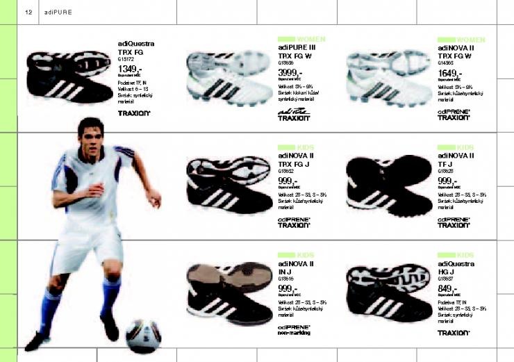 leták Adidas leták fotbal strana 1 leták Adidas leták fotbal strana 1