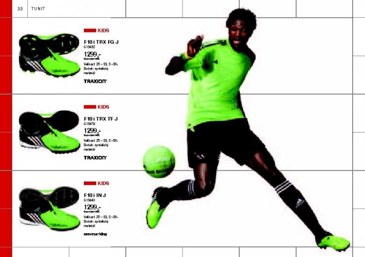 leták Adidas leták fotbal strana 1 leták Adidas leták fotbal strana 1