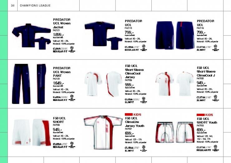 leták Adidas leták fotbal strana 1 leták Adidas leták fotbal strana 1