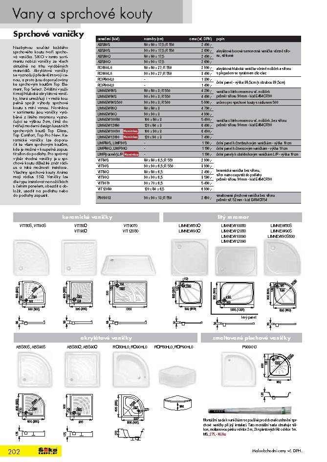 leták Siko koupelny katalog 3. část strana 1 leták Siko koupelny katalog 3. část strana 1