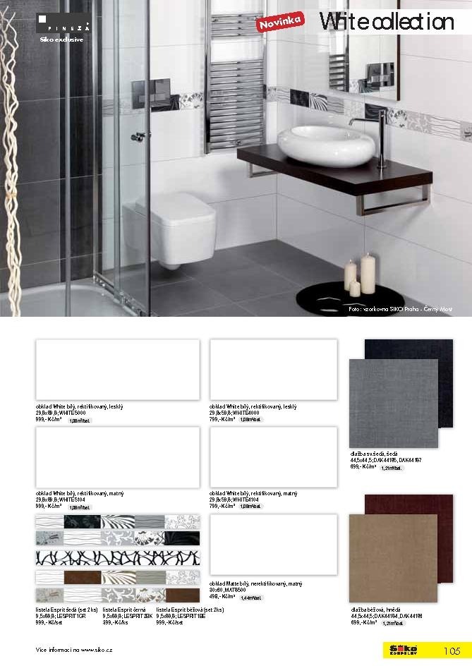 leták Siko koupelny katalog 2. část strana 1 leták Siko koupelny katalog 2. část strana 1