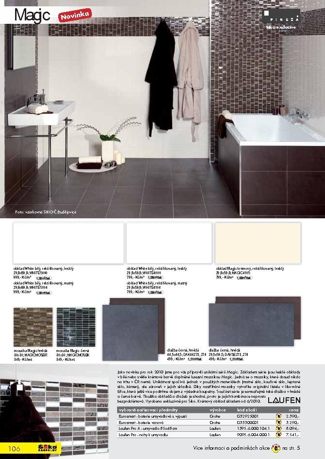 leták Siko koupelny katalog 2. část strana 1 leták Siko koupelny katalog 2. část strana 1