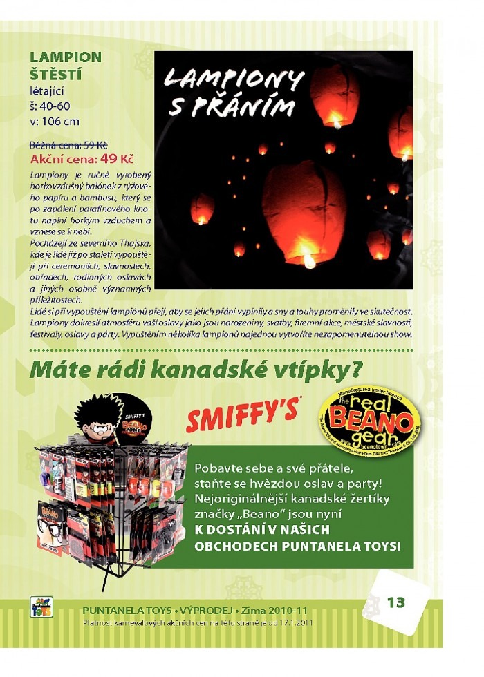 leták Puntanela strana 1 leták Puntanela strana 1