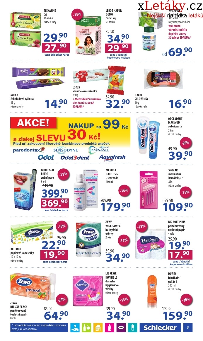 leták Schlecker akční leták strana 1 leták Schlecker akční leták strana 1