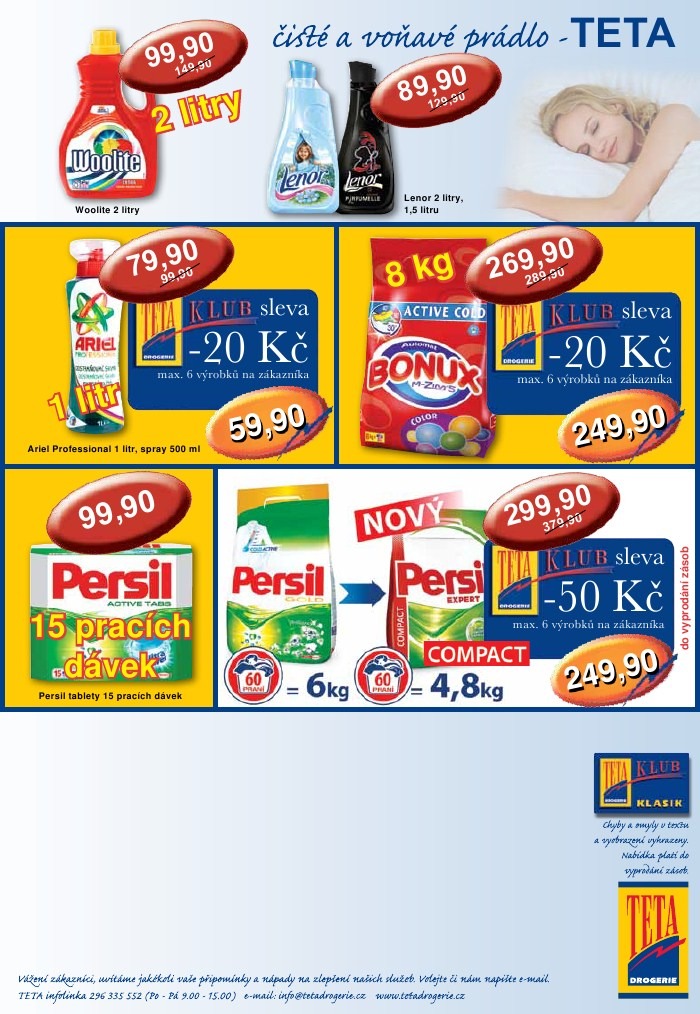 leták TETA drogerie strana 1 leták TETA drogerie strana 1