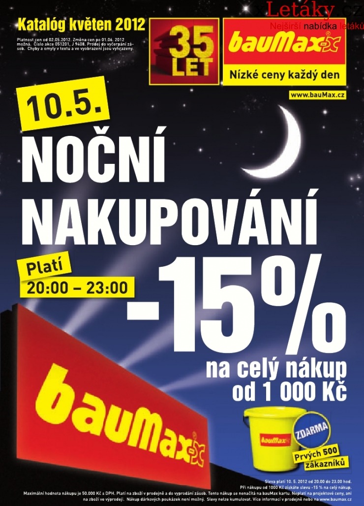 leták Baumax aktuální leták strana 1 leták Baumax aktuální leták strana 1