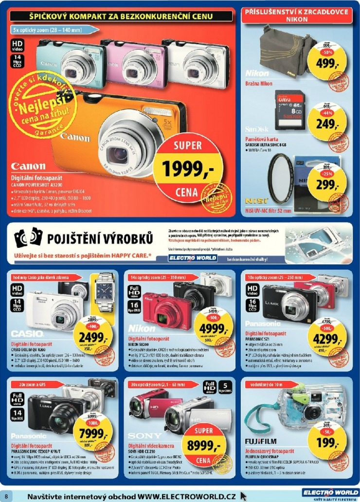 leták Electro World strana 1 leták Electro World strana 1