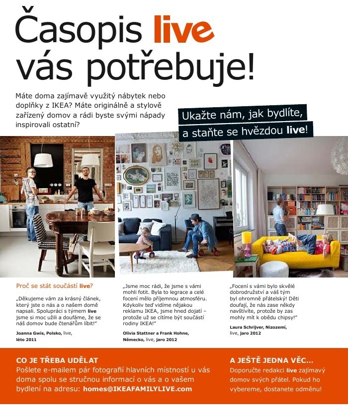 leták Ikea strana 1 leták Ikea strana 1
