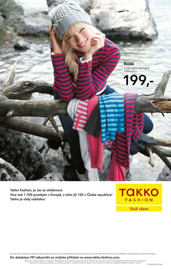 leták Takko fashion strana 1 leták Takko fashion strana 1