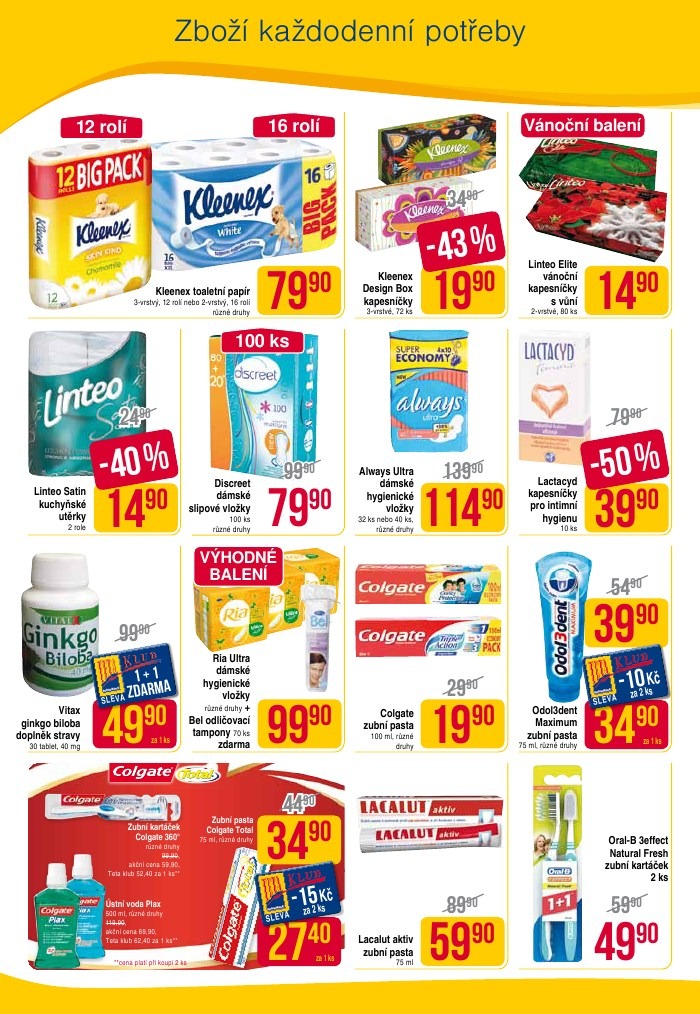 leták TETA drogerie strana 1 leták TETA drogerie strana 1