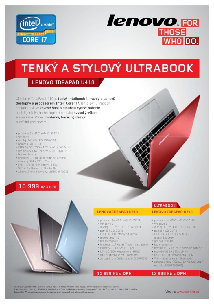leták Comfor katalog od 17.8.2013 strana 1 leták Comfor katalog od 17.8.2013 strana 1