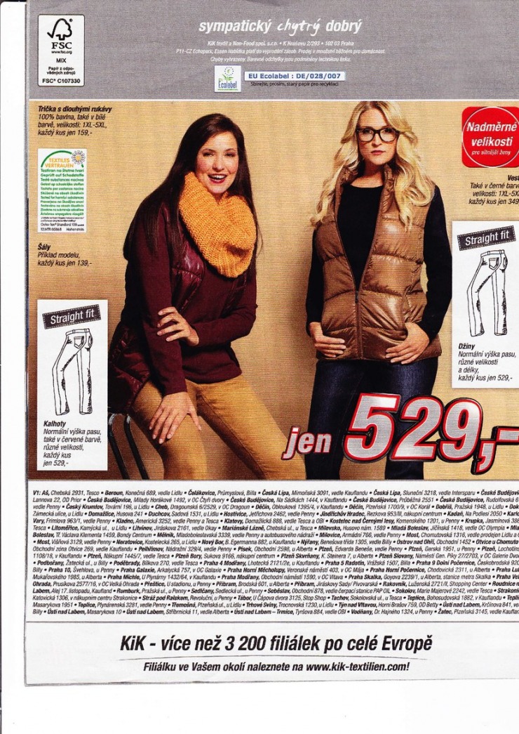 leták Kik textil Prospekt od 18.9.2013 strana 1 leták Kik textil Prospekt od 18.9.2013 strana 1