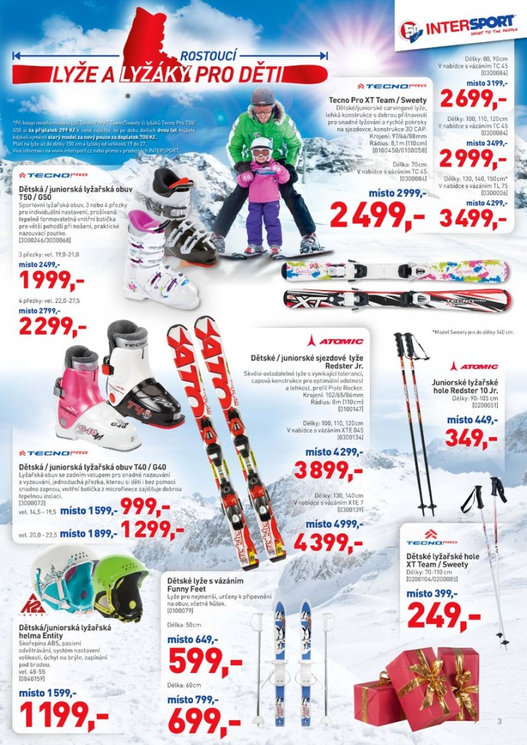 leták Intersport Aktuální leták od 5.12.2013 strana 1 leták Intersport Aktuální leták od 5.12.2013 strana 1