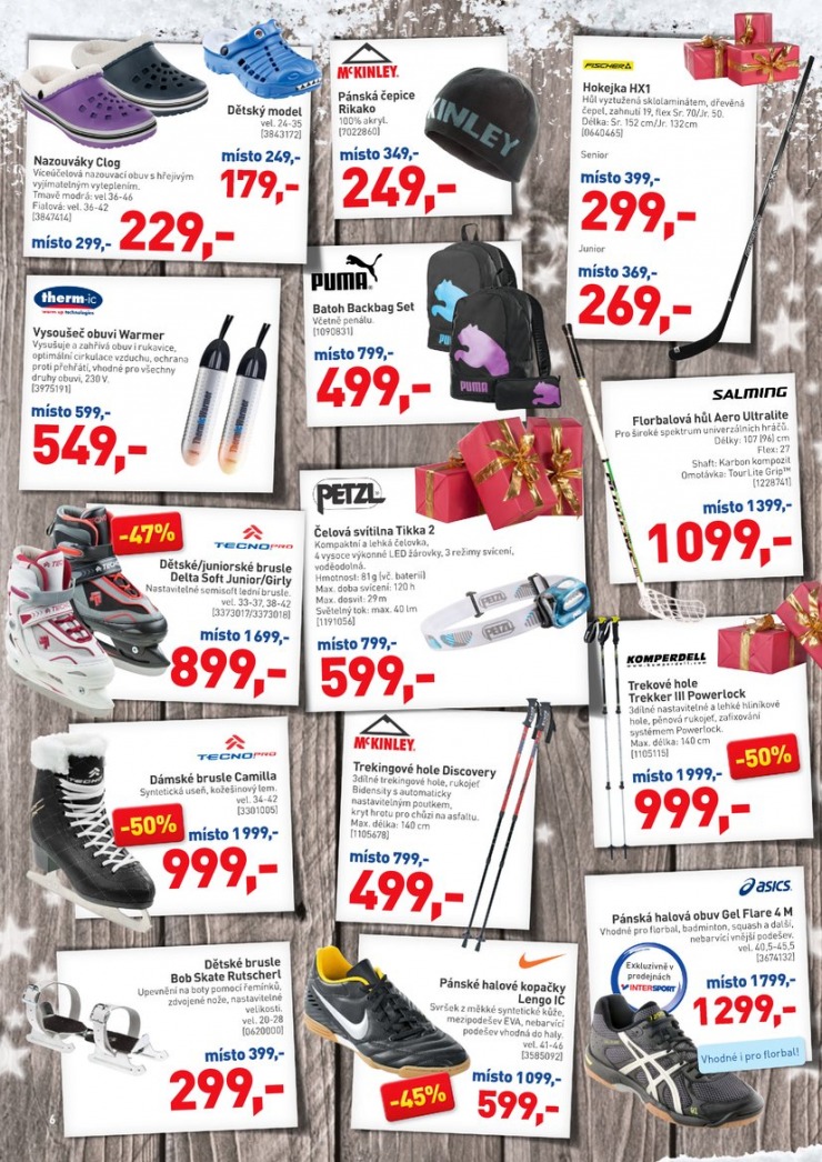 leták Intersport Aktuální leták od 5.12.2013 strana 1 leták Intersport Aktuální leták od 5.12.2013 strana 1