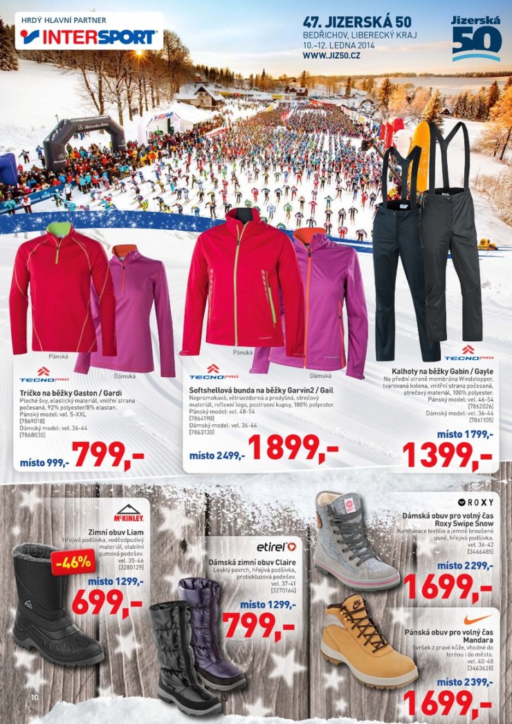 leták Intersport Aktuální leták od 5.12.2013 strana 1 leták Intersport Aktuální leták od 5.12.2013 strana 1