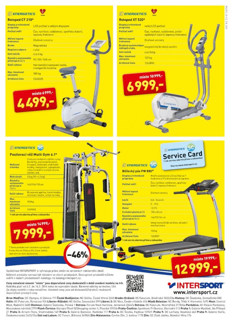 leták Intersport Aktuální leták od 6.2.2014 strana 1 leták Intersport Aktuální leták od 6.2.2014 strana 1
