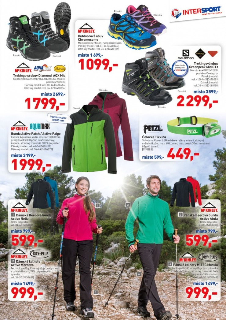 leták Intersport Aktuální leták od 6.3.2014 strana 1 leták Intersport Aktuální leták od 6.3.2014 strana 1