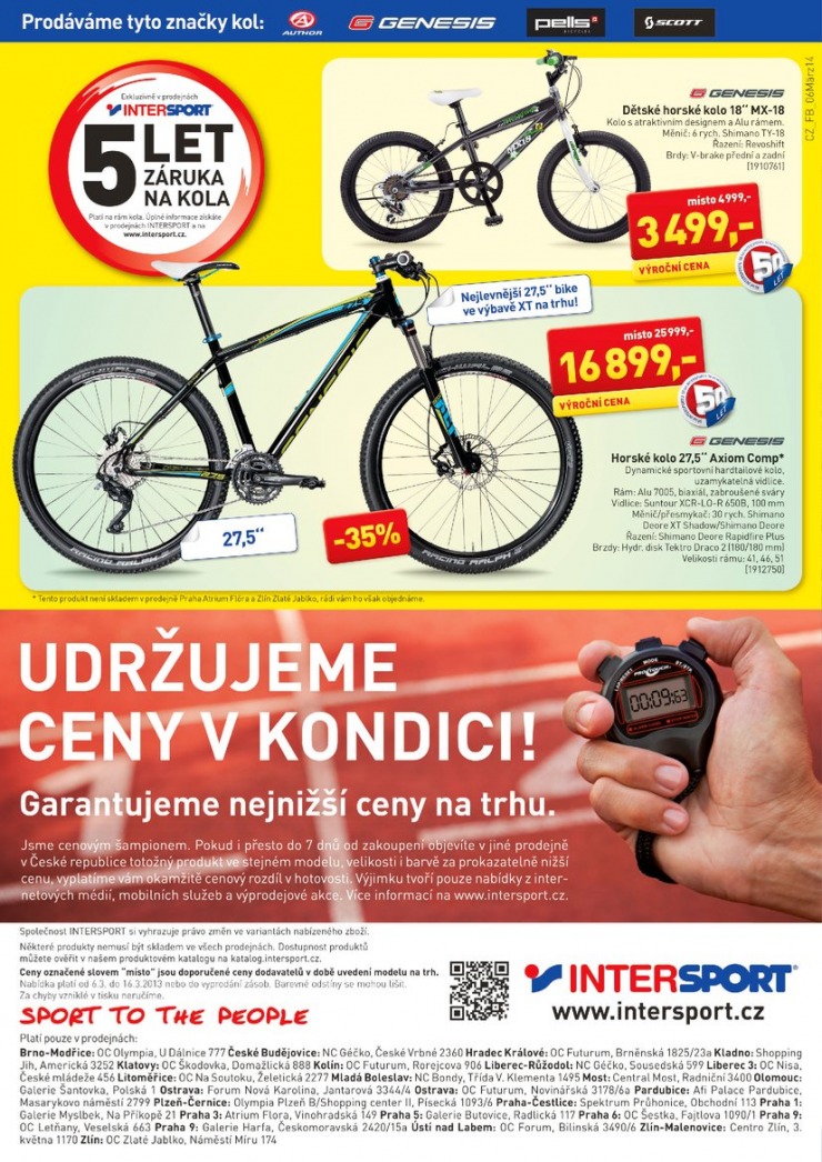 leták Intersport Aktuální leták od 6.3.2014 strana 1 leták Intersport Aktuální leták od 6.3.2014 strana 1