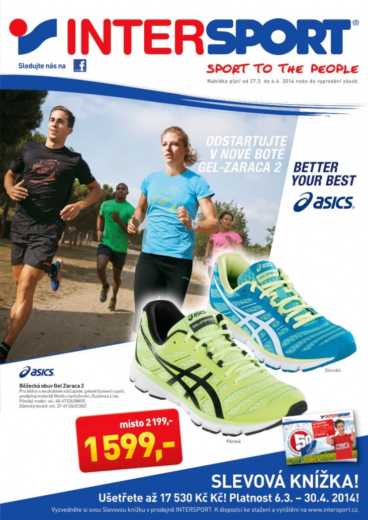 leták Intersport Aktuální leták od 27.3.2014 strana 1 leták Intersport Aktuální leták od 27.3.2014 strana 1