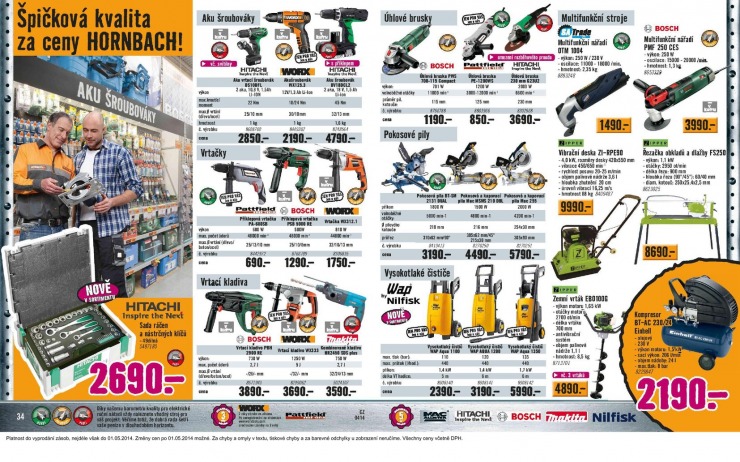 leták Hornbach Aktuální leták od 2.4.2014 strana 1 leták Hornbach Aktuální leták od 2.4.2014 strana 1