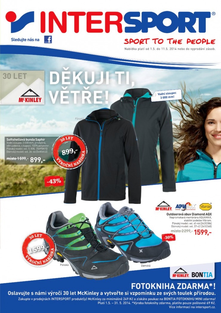 leták Intersport Aktuální leták od 1.5.2014 strana 1 leták Intersport Aktuální leták od 1.5.2014 strana 1