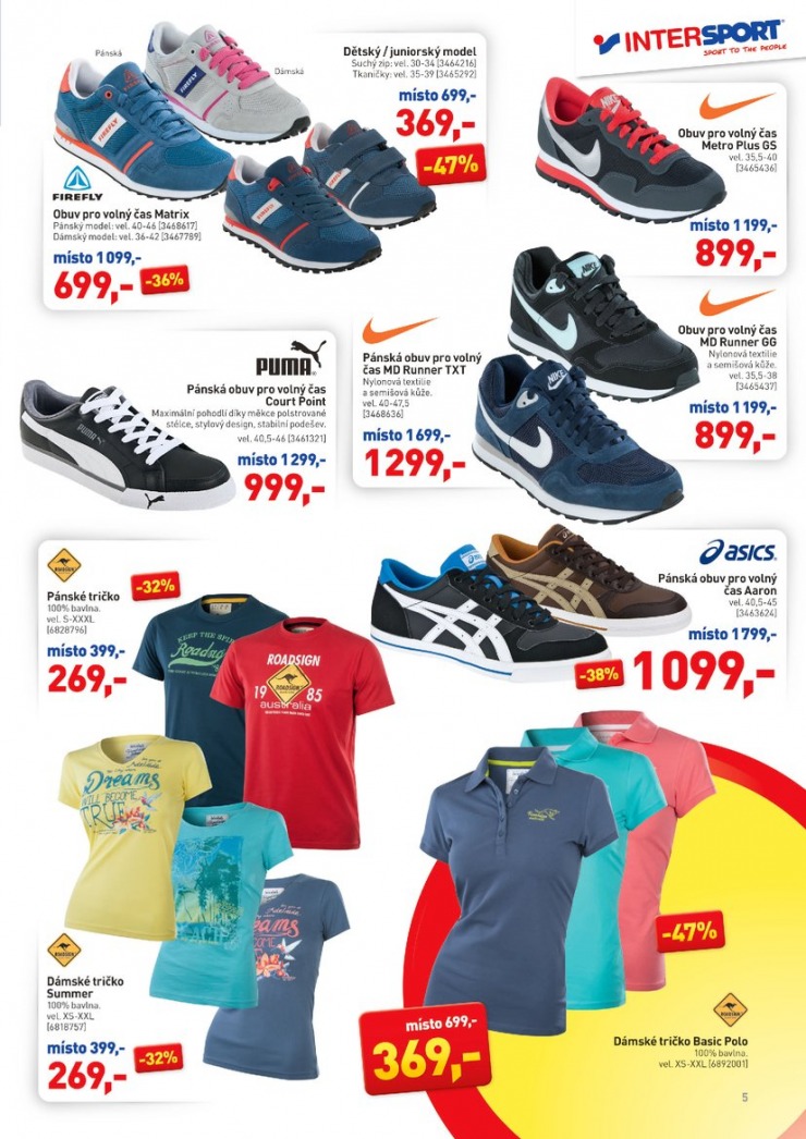 leták Intersport Aktuální leták od 1.5.2014 strana 1 leták Intersport Aktuální leták od 1.5.2014 strana 1