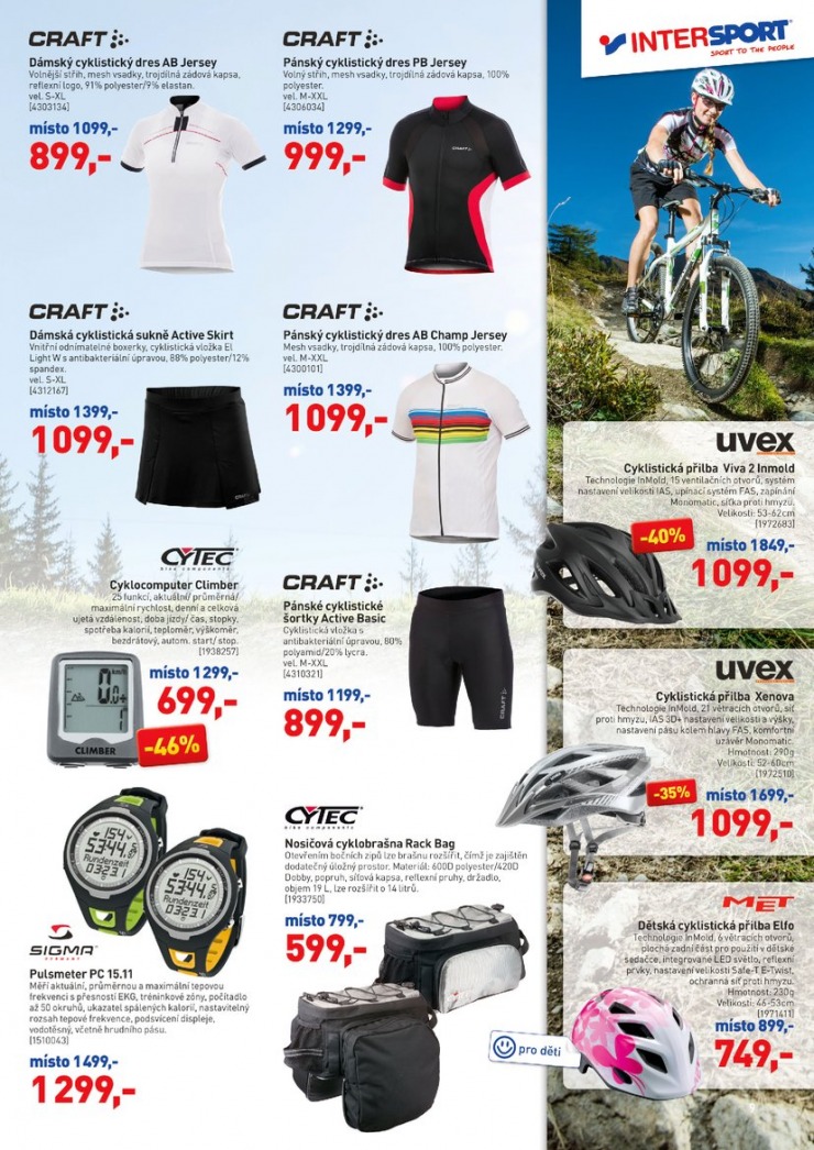 leták Intersport Aktuální leták od 5.6.2014 strana 1 leták Intersport Aktuální leták od 5.6.2014 strana 1