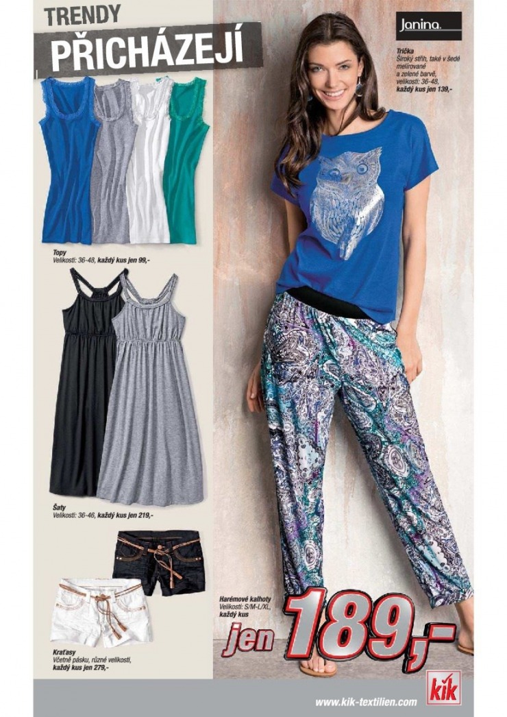 leták Kik textil Prospekt od 11.6.2014 strana 1 leták Kik textil Prospekt od 11.6.2014 strana 1