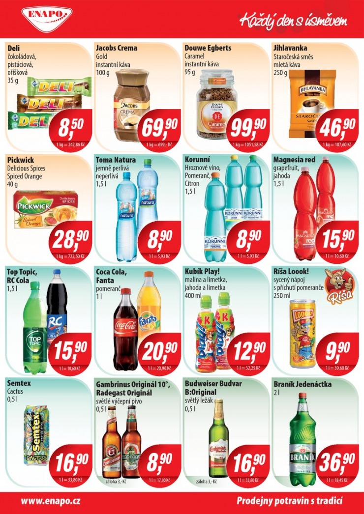 leták Enapo Akční leták od 30.7.2014 strana 1 leták Enapo Akční leták od 30.7.2014 strana 1