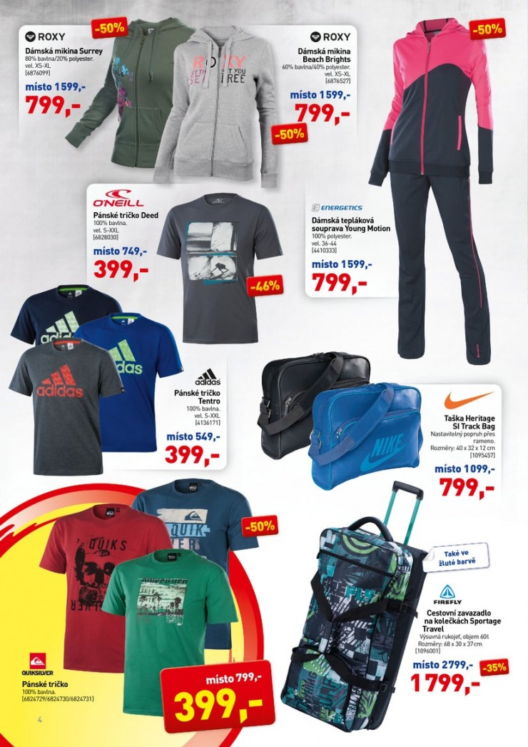 leták Intersport Aktuální leták od 14.8.2014 strana 1 leták Intersport Aktuální leták od 14.8.2014 strana 1