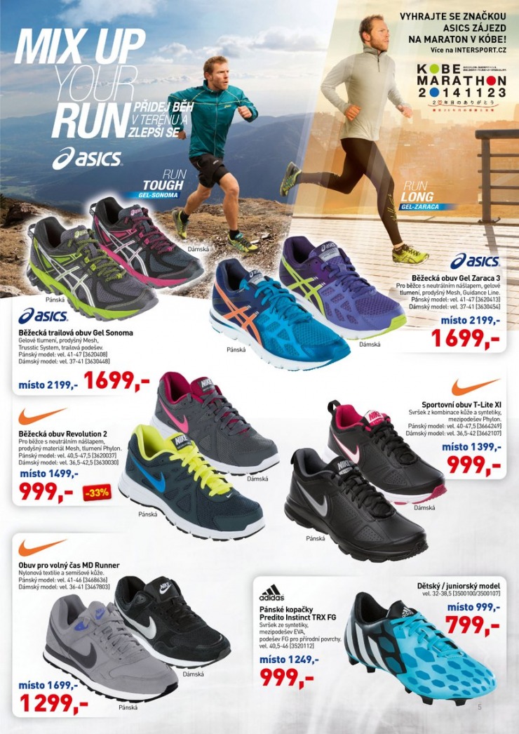 leták Intersport Aktuální leták od 14.8.2014 strana 1 leták Intersport Aktuální leták od 14.8.2014 strana 1