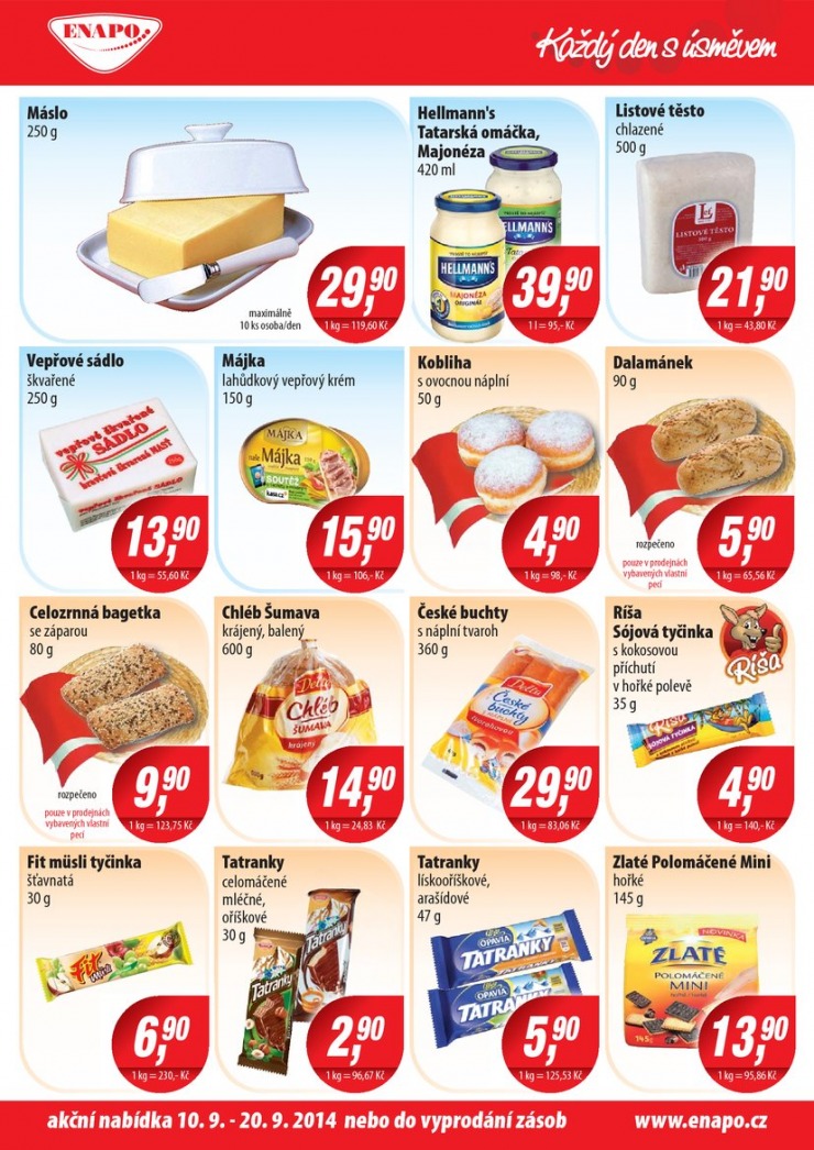leták Enapo Magazín od 10.9.2014 strana 1 leták Enapo Magazín od 10.9.2014 strana 1