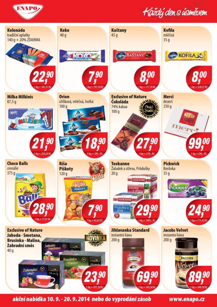 leták Enapo Magazín od 10.9.2014 strana 1 leták Enapo Magazín od 10.9.2014 strana 1