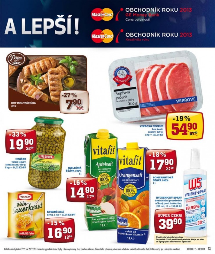 leták Lidl Akční nabídka od 22.9.2014 strana 1 leták Lidl Akční nabídka od 22.9.2014 strana 1