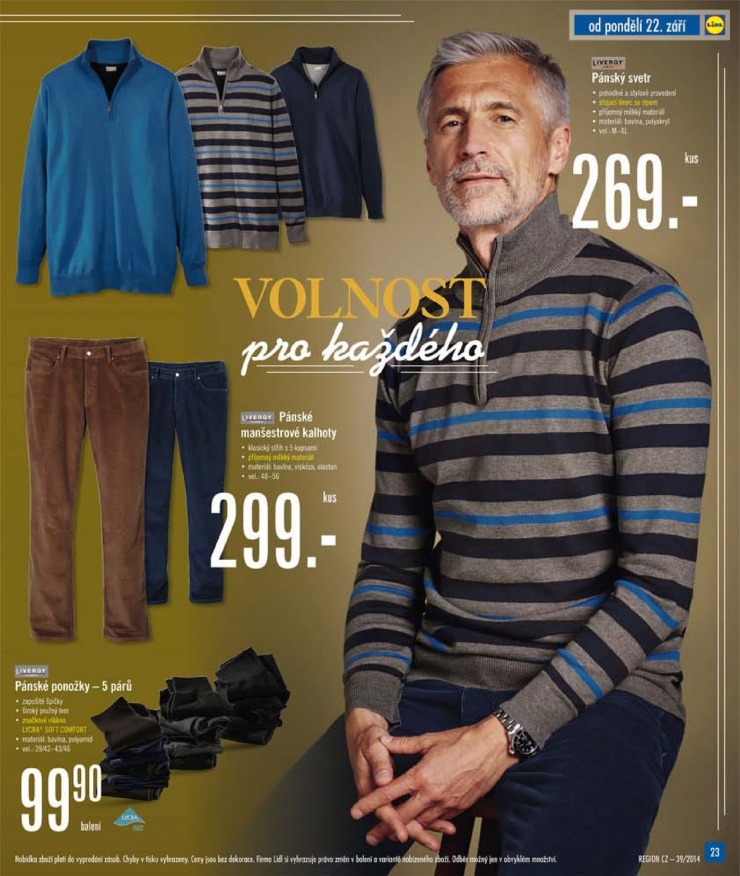 leták Lidl Akční nabídka od 22.9.2014 strana 1 leták Lidl Akční nabídka od 22.9.2014 strana 1