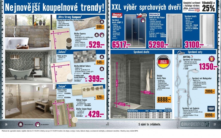 leták Hornbach Aktuální leták od 27.9.2014 strana 1 leták Hornbach Aktuální leták od 27.9.2014 strana 1