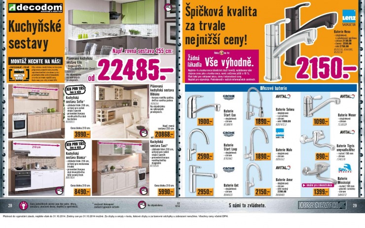 leták Hornbach Aktuální leták od 27.9.2014 strana 1 leták Hornbach Aktuální leták od 27.9.2014 strana 1