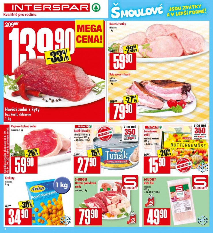 leták Interspar Akční nabídka od 8.10.2014 strana 1 leták Interspar Akční nabídka od 8.10.2014 strana 1