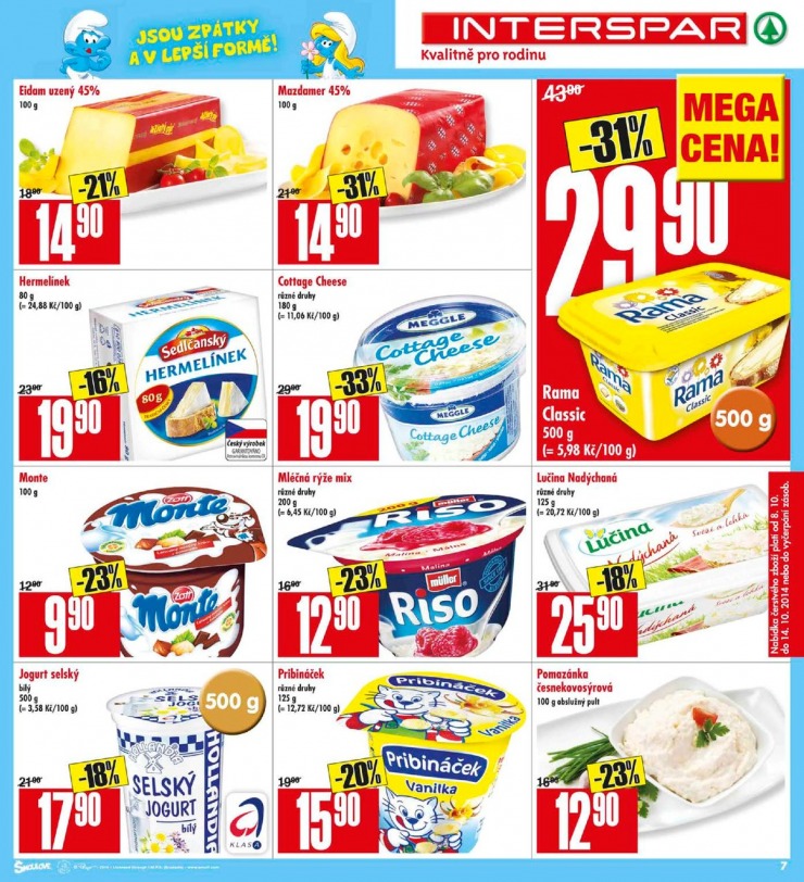 leták Interspar Akční nabídka od 8.10.2014 strana 1 leták Interspar Akční nabídka od 8.10.2014 strana 1