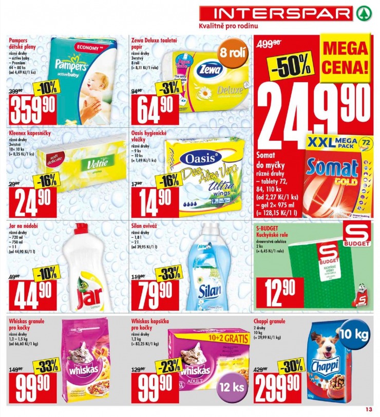 leták Interspar Akční nabídka od 8.10.2014 strana 1 leták Interspar Akční nabídka od 8.10.2014 strana 1