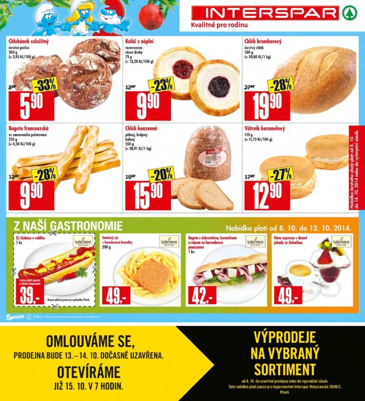 leták Interspar Akční nabídka od 8.10.2014 strana 1 leták Interspar Akční nabídka od 8.10.2014 strana 1