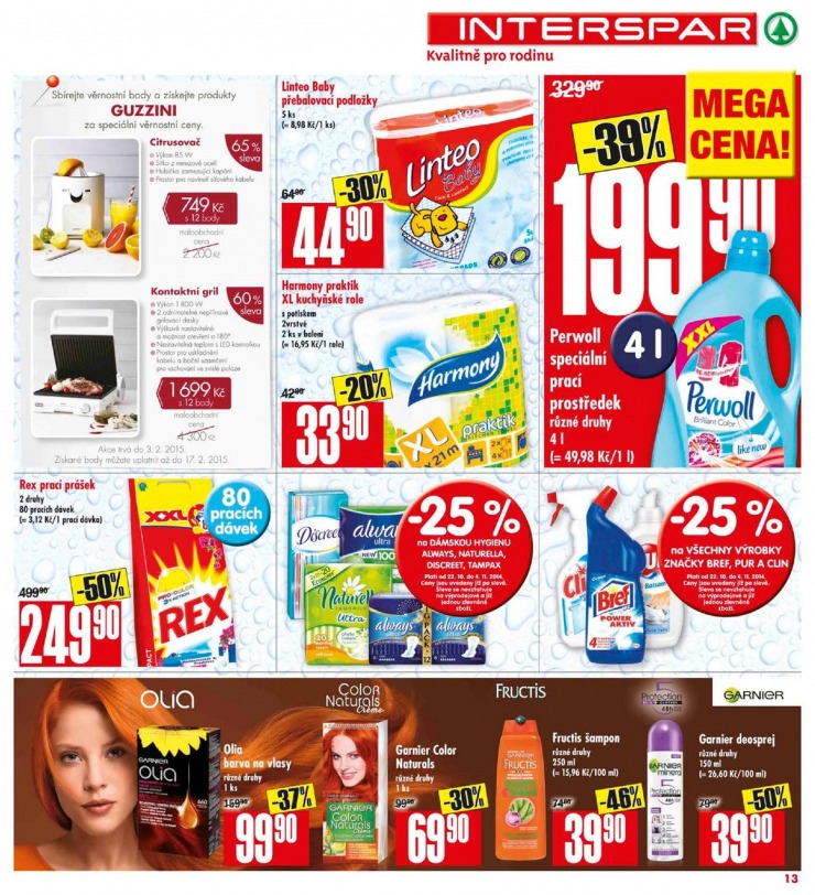 leták Interspar Akční nabídka od 22.10.2014 strana 1 leták Interspar Akční nabídka od 22.10.2014 strana 1