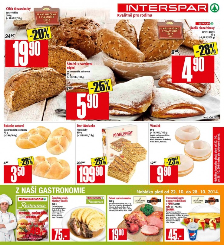 leták Interspar Akční nabídka od 22.10.2014 strana 1 leták Interspar Akční nabídka od 22.10.2014 strana 1