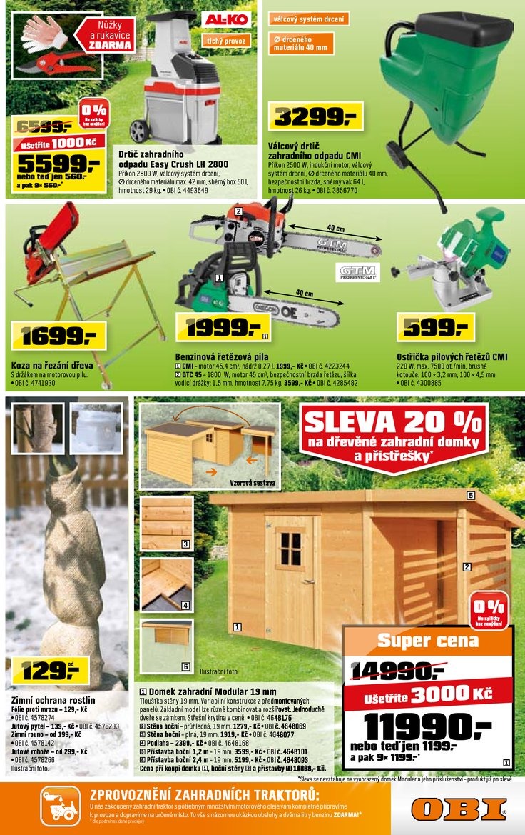leták OBI Aktuální leták od 23.10.2014 strana 1 leták OBI Aktuální leták od 23.10.2014 strana 1