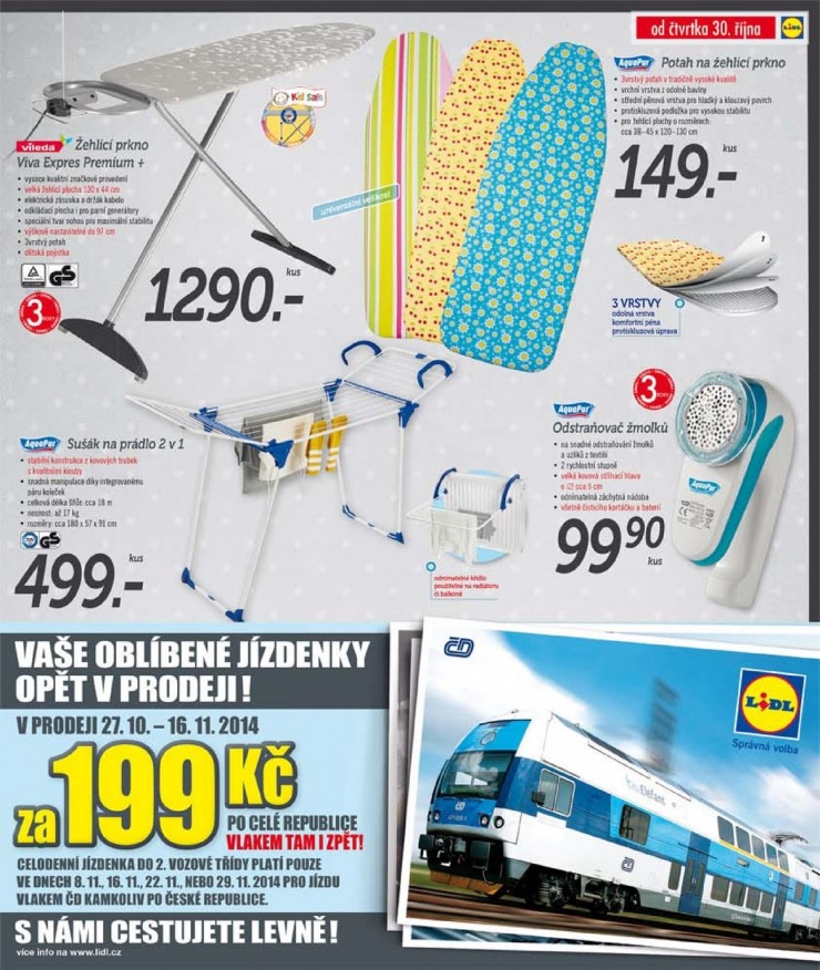 leták Lidl Akční nabídka od 27.10.2014 strana 1 leták Lidl Akční nabídka od 27.10.2014 strana 1