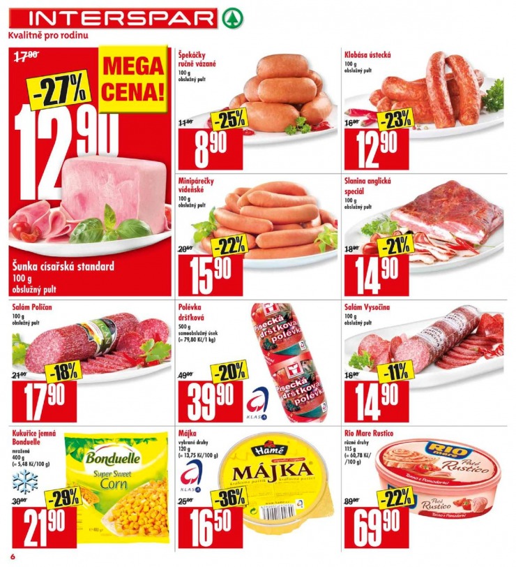 leták Interspar Akční nabídka od 29.10.2014 strana 1 leták Interspar Akční nabídka od 29.10.2014 strana 1