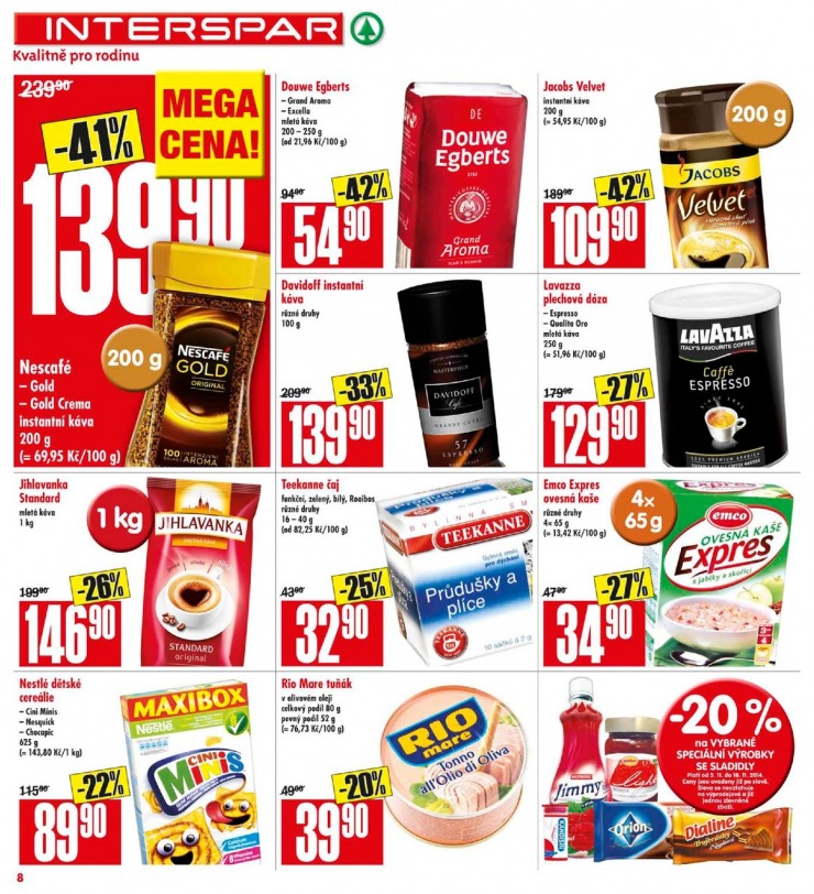 leták Interspar Akční nabídka od 5.11.2014 strana 1 leták Interspar Akční nabídka od 5.11.2014 strana 1