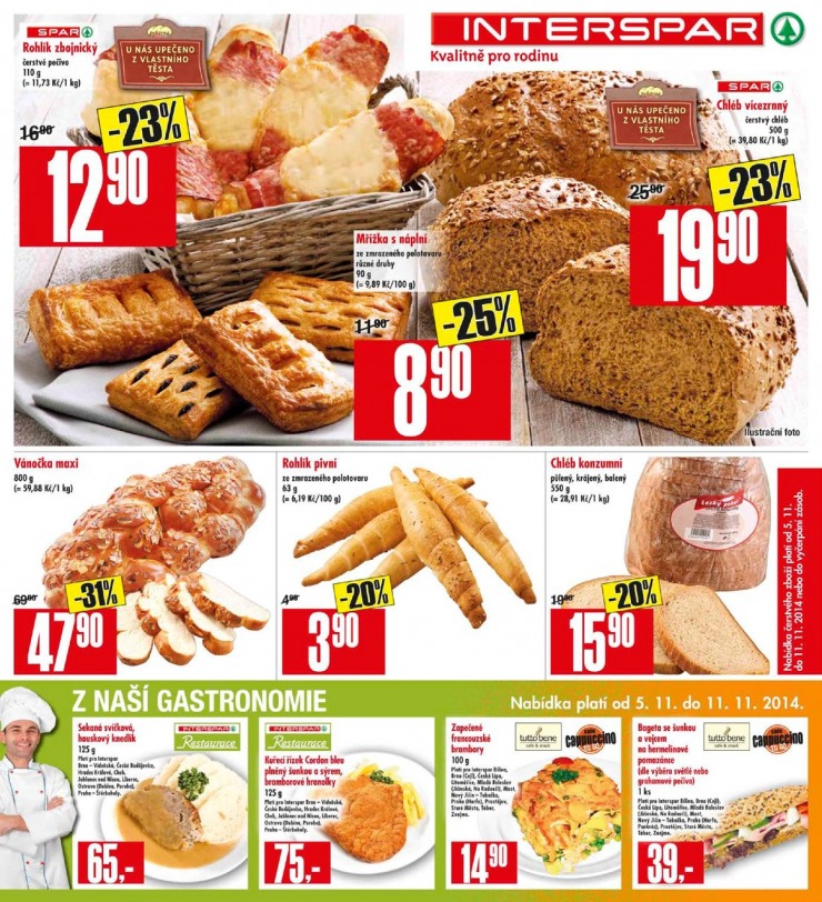 leták Interspar Akční nabídka od 5.11.2014 strana 1 leták Interspar Akční nabídka od 5.11.2014 strana 1
